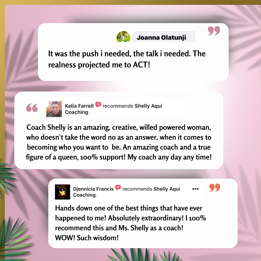 Shelly Aqui: Business & Lifestyle Coach To Women 